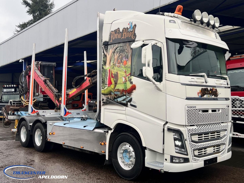 Volvo FH 750 Loglift, 6x4, Dynamic steering - Camion grumier, Camion grue: photos 1 Volvo FH 750 Loglift, 6x4, Dynamic steering - Camion grumier, Camion grue: photos 1