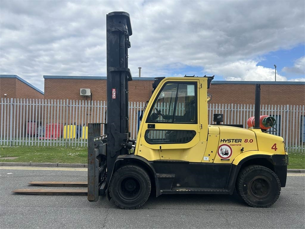 Hyster H8.0FT9 - Chariot élévateur à gaz: photos 1 Hyster H8.0FT9 - Chariot élévateur à gaz: photos 1