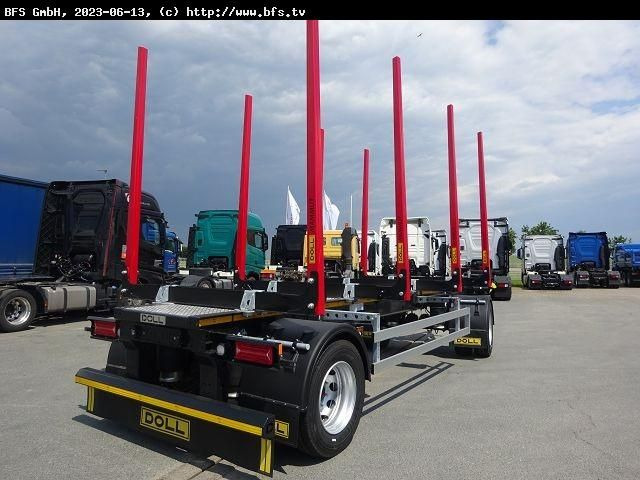 Doll Schemel-Kurzholztransportaufbau A2G-LZ64 neu - Remorque grumier: photos 1 Doll Schemel-Kurzholztransportaufbau A2G-LZ64 neu - Remorque grumier: photos 1