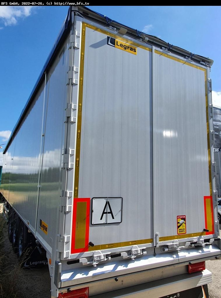 Legras Schubboden FMA LEICHT 91,4 m³, 7mm, 2/2, Seitens - Semi-remorque à fond mouvant: photos 3 Legras Schubboden FMA LEICHT 91,4 m³, 7mm, 2/2, Seitens - Semi-remorque à fond mouvant: photos 3