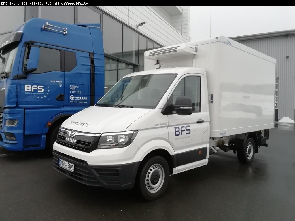 MAN TGE 3.140 4x2 F SB Kühlkoffer, FD mit LBW, Therm - Utilitaire frigorifique: photos 1 MAN TGE 3.140 4x2 F SB Kühlkoffer, FD mit LBW, Therm - Utilitaire frigorifique: photos 1