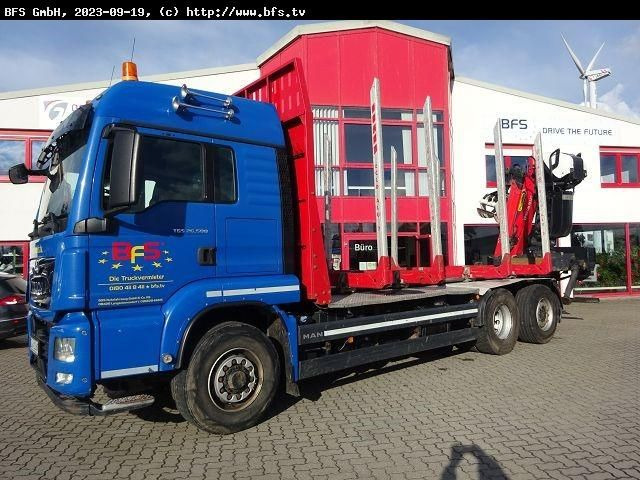 MAN TGS 26.500 6x4H-4BL Kurzholz - Camion grumier: photos 2 MAN TGS 26.500 6x4H-4BL Kurzholz - Camion grumier: photos 2