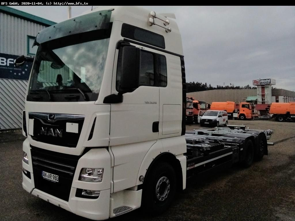 MAN TGX 26.510 6x2-2 LL Multiwechsler - Camion porte-conteneur/ Caisse mobile: photos 1 MAN TGX 26.510 6x2-2 LL Multiwechsler - Camion porte-conteneur/ Caisse mobile: photos 1
