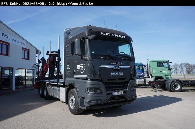 MAN TGX (TG3) 26.510 6x4 BL TG3, Plateau Aufbau - Camion grumier: photos 3 MAN TGX (TG3) 26.510 6x4 BL TG3, Plateau Aufbau - Camion grumier: photos 3