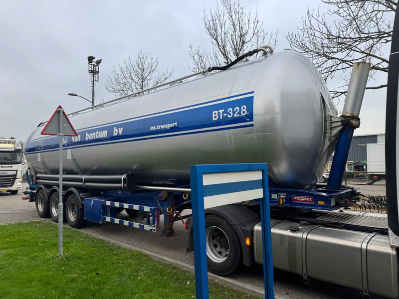 Atcomex 10 UNITS - 3 AXLE KIPPER BULK 1 COMP. 60.000 L BKS 3927C/C1-60 - Semi-remorque citerne: photos 2 Atcomex 10 UNITS - 3 AXLE KIPPER BULK 1 COMP. 60.000 L BKS 3927C/C1-60 - Semi-remorque citerne: photos 2