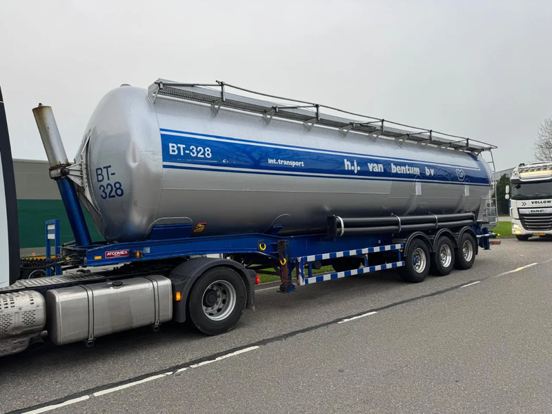 Atcomex 10 UNITS - 3 AXLE KIPPER BULK 1 COMP. 60.000 L BKS 3927C/C1-60 - Semi-remorque citerne: photos 1 Atcomex 10 UNITS - 3 AXLE KIPPER BULK 1 COMP. 60.000 L BKS 3927C/C1-60 - Semi-remorque citerne: photos 1