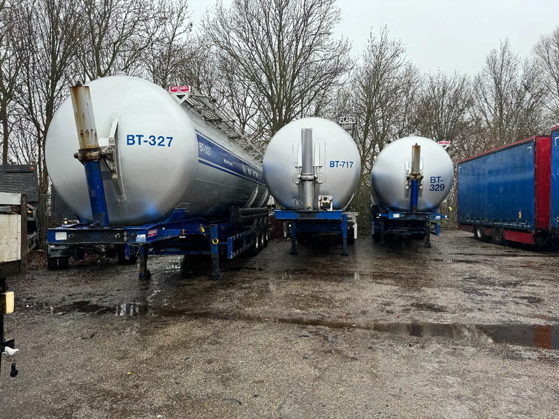 Atcomex 13 UNITS - 3 AXLE KIPPER BULK 1 COMP. 60.000 L TÜV TILL 07-2025 - Semi-remorque citerne: photos 1 Atcomex 13 UNITS - 3 AXLE KIPPER BULK 1 COMP. 60.000 L TÜV TILL 07-2025 - Semi-remorque citerne: photos 1