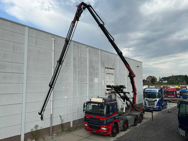 DAF CF 85.460 8X2 + YEAR 2016 HMF CRANE 2620-K4 + FLYJIB + WINCH + REMOTE - Camion - système de câble, Camion grue: photos 2 DAF CF 85.460 8X2 + YEAR 2016 HMF CRANE 2620-K4 + FLYJIB + WINCH + REMOTE - Camion - système de câble, Camion grue: photos 2