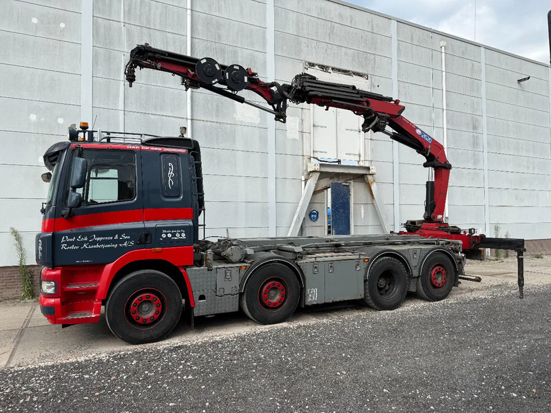 Camion - système de câble, Camion grue DAF CF 85.460 8X2 + YEAR 2016 HMF CRANE 2620-K4 + FLYJIB + WINCH + REMOTE: photos 9 Camion - système de câble, Camion grue DAF CF 85.460 8X2 + YEAR 2016 HMF CRANE 2620-K4 + FLYJIB + WINCH + REMOTE: photos 9