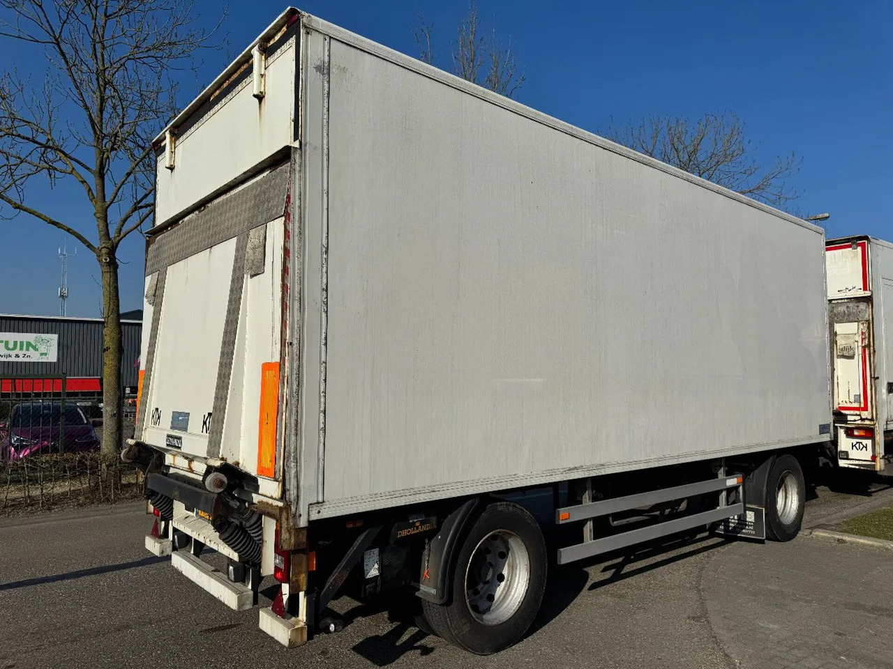 Jumbo MV 200 E + 2 AXLE BPW + DHOLLANDIA - Remorque fourgon: photos 2 Jumbo MV 200 E + 2 AXLE BPW + DHOLLANDIA - Remorque fourgon: photos 2