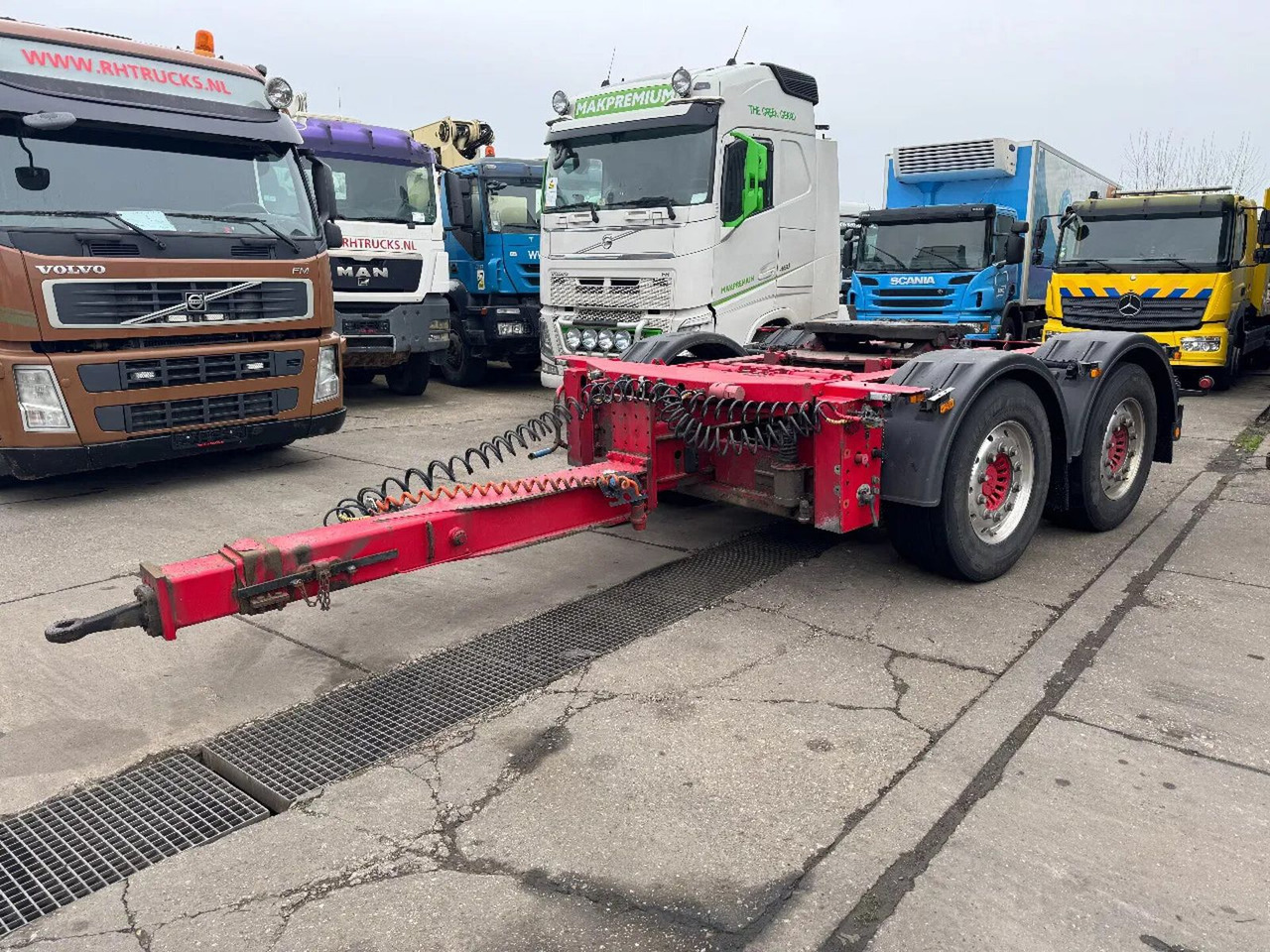 Krone ZZ 2X SAF AXLE UITSCHUIFBARE AANSLUITING - Remorque dolly: photos 1 Krone ZZ 2X SAF AXLE UITSCHUIFBARE AANSLUITING - Remorque dolly: photos 1