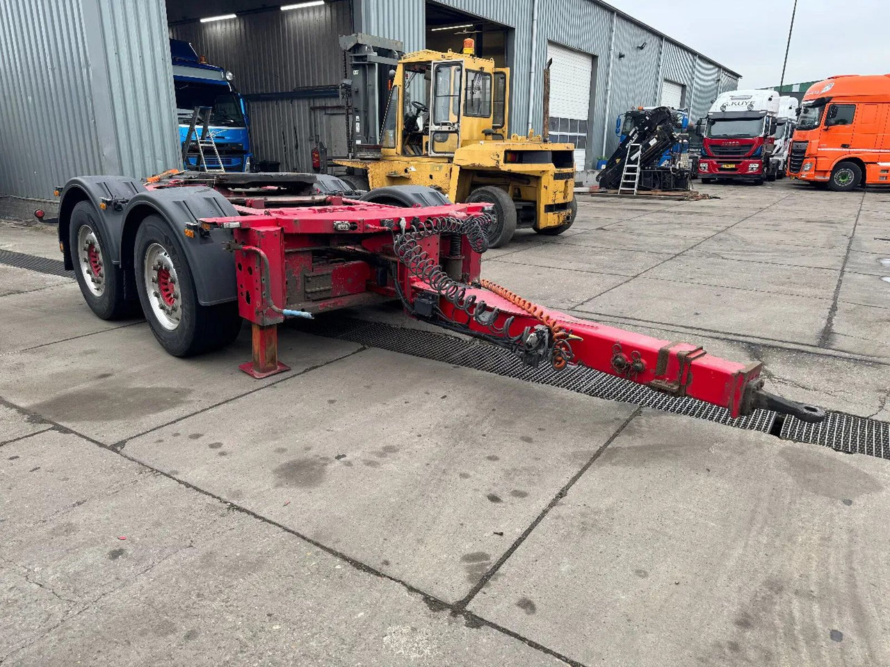 Krone ZZ 2X SAF AXLE UITSCHUIFBARE AANSLUITING - Remorque dolly: photos 3 Krone ZZ 2X SAF AXLE UITSCHUIFBARE AANSLUITING - Remorque dolly: photos 3
