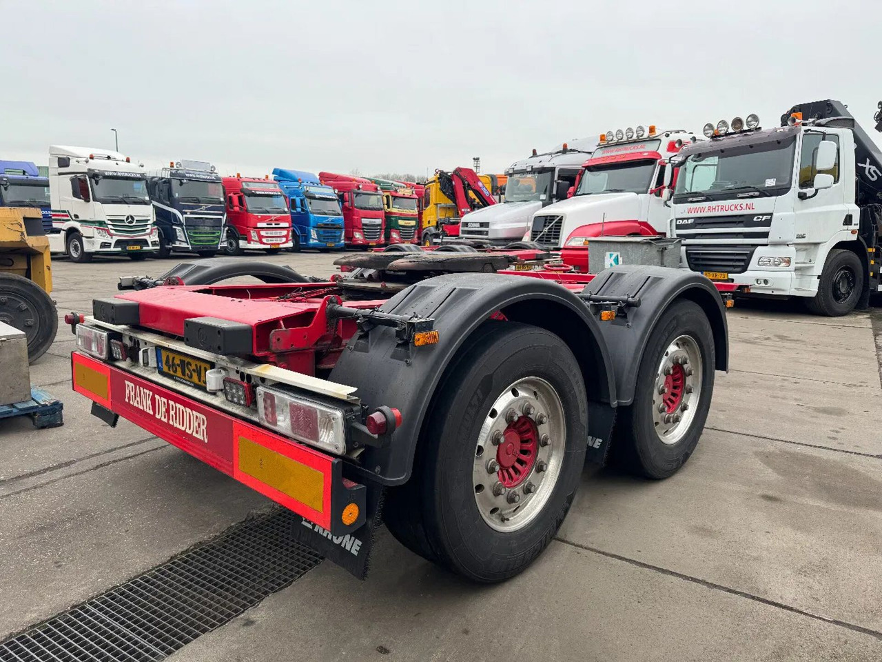 Krone ZZ 2X SAF AXLE UITSCHUIFBARE AANSLUITING - Remorque dolly: photos 4 Krone ZZ 2X SAF AXLE UITSCHUIFBARE AANSLUITING - Remorque dolly: photos 4