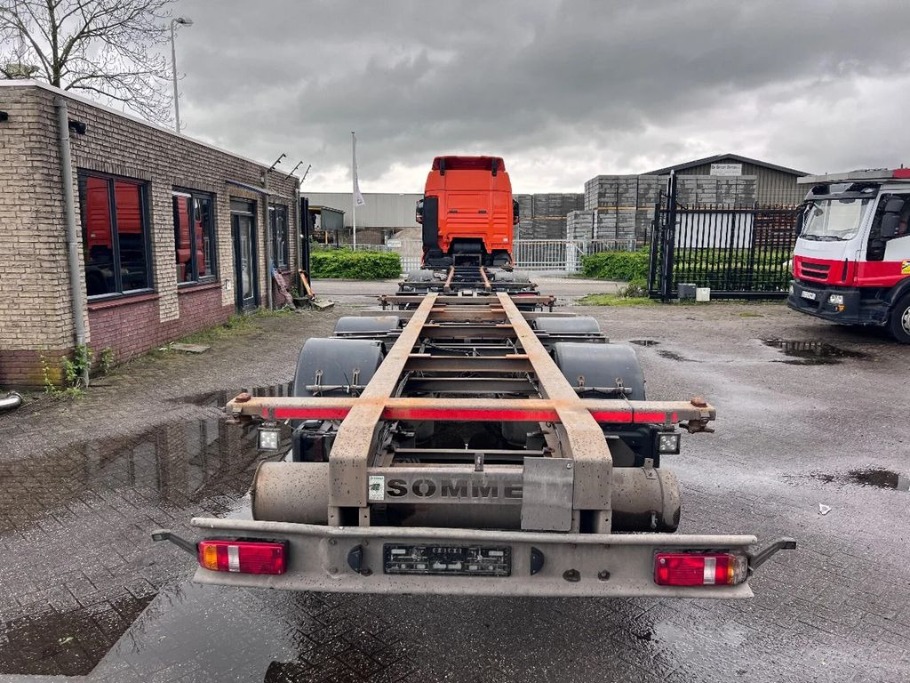MAN TGX 26.440 XLX 6X2 + HANGER EURO 5 - BDF CHASSIS - Camion porte-conteneur/ Caisse mobile: photos 4 MAN TGX 26.440 XLX 6X2 + HANGER EURO 5 - BDF CHASSIS - Camion porte-conteneur/ Caisse mobile: photos 4