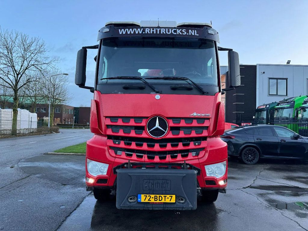 Mercedes-Benz Arocs 4145 8X4 - HMF 2243-Z2 CRANE + REMOTE + HY - Camion grue, Camion ampliroll: photos 2 Mercedes-Benz Arocs 4145 8X4 - HMF 2243-Z2 CRANE + REMOTE + HY - Camion grue, Camion ampliroll: photos 2