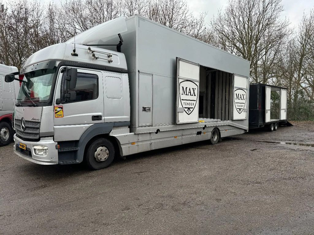 Mercedes-Benz Atego 1224 4X2 MOETEFINDT + MOETEFINDT HANGER + - Camion porte-voitures: photos 1 Mercedes-Benz Atego 1224 4X2 MOETEFINDT + MOETEFINDT HANGER + - Camion porte-voitures: photos 1
