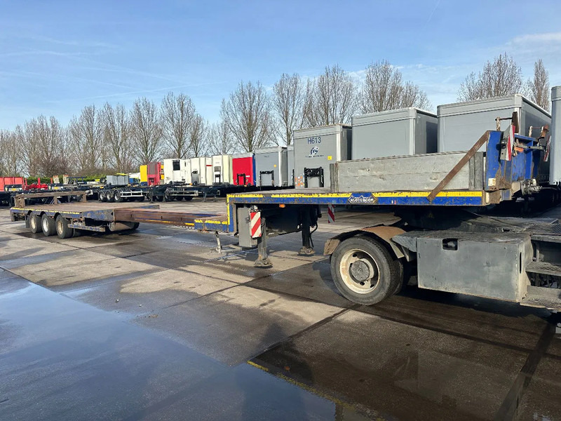 Nooteboom MCO-48-03V/L, 3 AXLE STEERINGDUBBLE EXTENDABLE 2 X 5,5 METER - Semi-remorque surbaissé: photos 2 Nooteboom MCO-48-03V/L, 3 AXLE STEERINGDUBBLE EXTENDABLE 2 X 5,5 METER - Semi-remorque surbaissé: photos 2