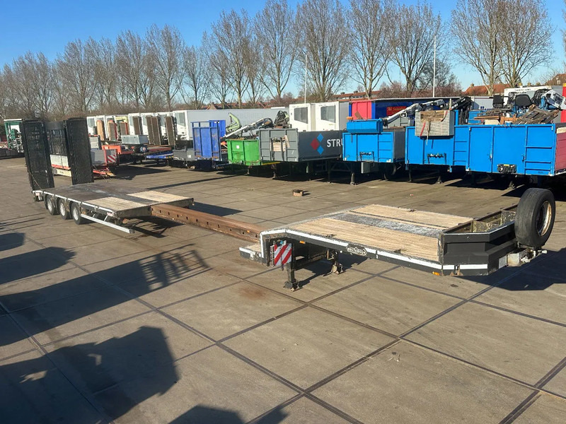 Nooteboom OSDS-48-03V, 6 M EXTENDABLE, LAST AXLE STEERING. FIRST LIFT AXEL, HYDRAULIC RAMPS - Semi-remorque surbaissé: photos 1 Nooteboom OSDS-48-03V, 6 M EXTENDABLE, LAST AXLE STEERING. FIRST LIFT AXEL, HYDRAULIC RAMPS - Semi-remorque surbaissé: photos 1