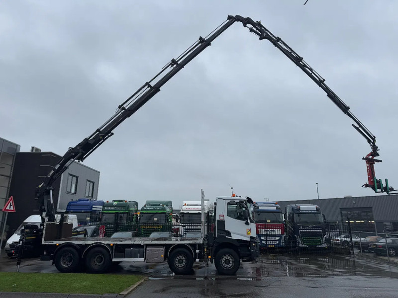 Renault C430 8X4 - EURO 6 + HIAB 288 E-5 + JIB 70X-4 + REMOTE + FULL STEEL SUSP. - Camion plateau, Camion grue: photos 2 Renault C430 8X4 - EURO 6 + HIAB 288 E-5 + JIB 70X-4 + REMOTE + FULL STEEL SUSP. - Camion plateau, Camion grue: photos 2