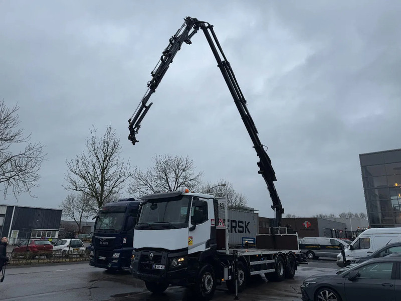 Renault C430 8X4 - EURO 6 + HIAB 288 E-5 + JIB 70X-4 + REMOTE + FULL STEEL SUSP. TÜV TILL 12-2025 - Camion grue: photos 3 Renault C430 8X4 - EURO 6 + HIAB 288 E-5 + JIB 70X-4 + REMOTE + FULL STEEL SUSP. TÜV TILL 12-2025 - Camion grue: photos 3