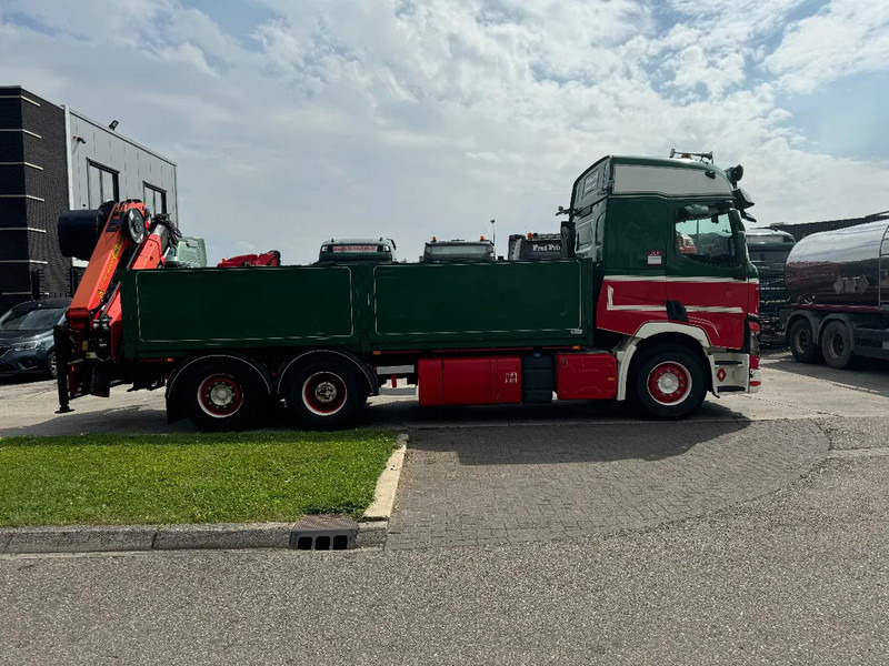Camion plateau, Camion grue Renault T HIGH 520 6X2 EURO 6 + PALFINGER PK16002 ROTOR FUNCTION: photos 17