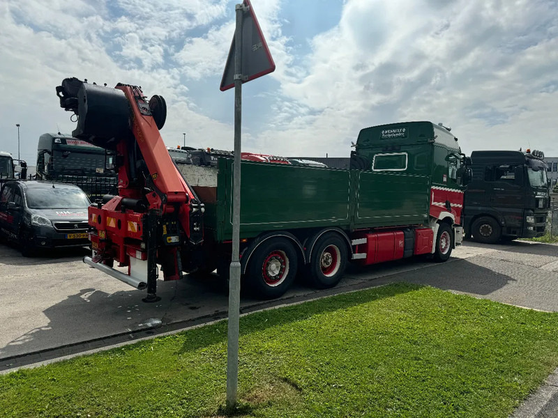 Camion plateau, Camion grue Renault T HIGH 520 6X2 EURO 6 + PALFINGER PK16002 ROTOR FUNCTION: photos 18