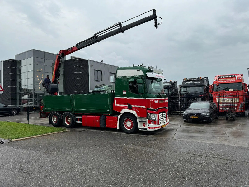 Renault T HIGH 520 6X2 EURO 6 + PALFINGER PK16002 ROTOR FUNCTION - Camion grue: photos 1 Renault T HIGH 520 6X2 EURO 6 + PALFINGER PK16002 ROTOR FUNCTION - Camion grue: photos 1