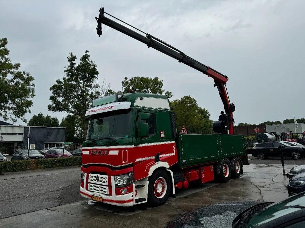 Renault T HIGH 520 6X2 EURO 6 + PALFINGER PK16002 ROTOR - Camion plateau, Camion grue: photos 3 Renault T HIGH 520 6X2 EURO 6 + PALFINGER PK16002 ROTOR - Camion plateau, Camion grue: photos 3
