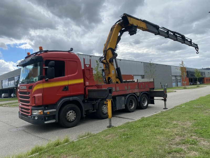 Scania G480 8X4 + EFFER 1250 6S + REMOTE + WINCH - 6+3 EXTENSIONS - Camion grue: photos 3 Scania G480 8X4 + EFFER 1250 6S + REMOTE + WINCH - 6+3 EXTENSIONS - Camion grue: photos 3