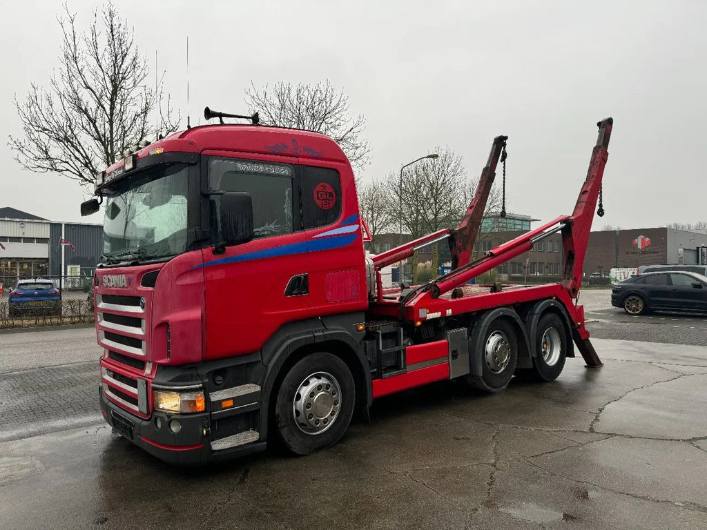 Scania R420 6X2 MULTILIFT SLT 180 - Camion multibenne: photos 1 Scania R420 6X2 MULTILIFT SLT 180 - Camion multibenne: photos 1