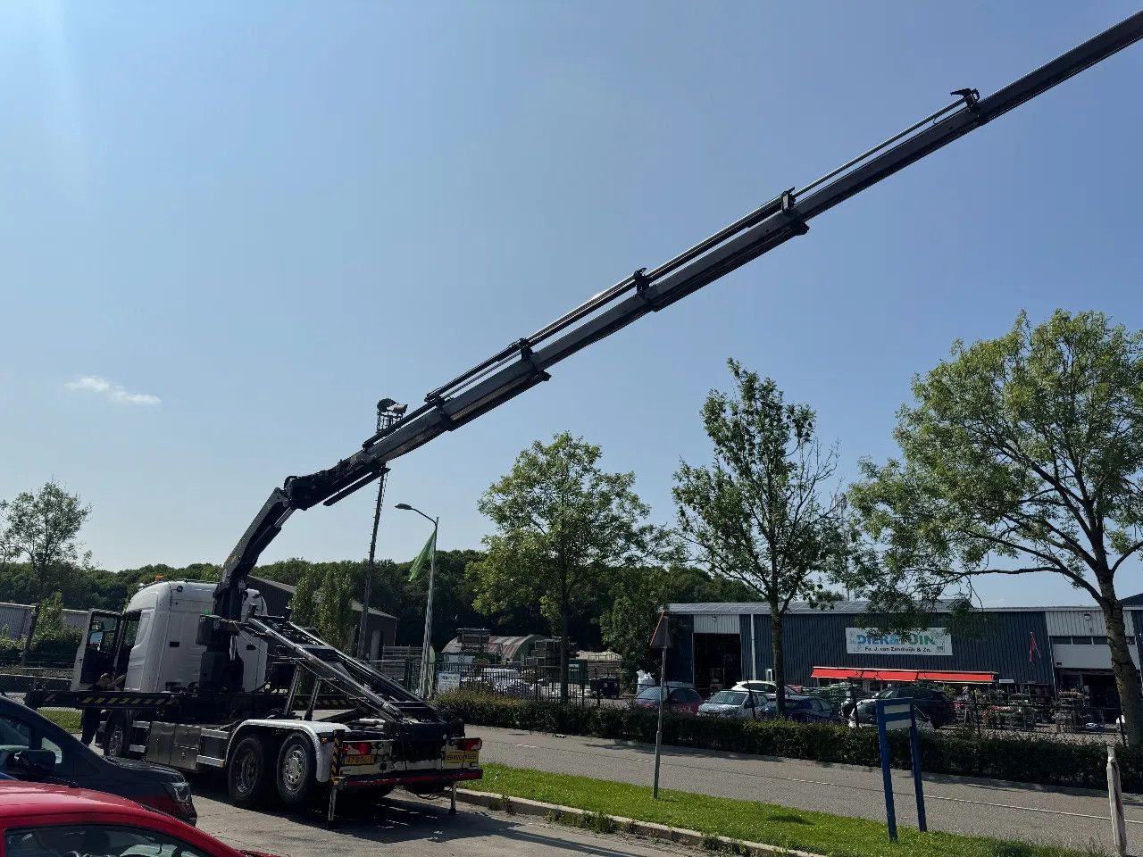 Scania R450 6X2 - EURO 6 + PALFINGER PK 32002-SH + REMO - Camion ampliroll, Camion grue: photos 5 Scania R450 6X2 - EURO 6 + PALFINGER PK 32002-SH + REMO - Camion ampliroll, Camion grue: photos 5
