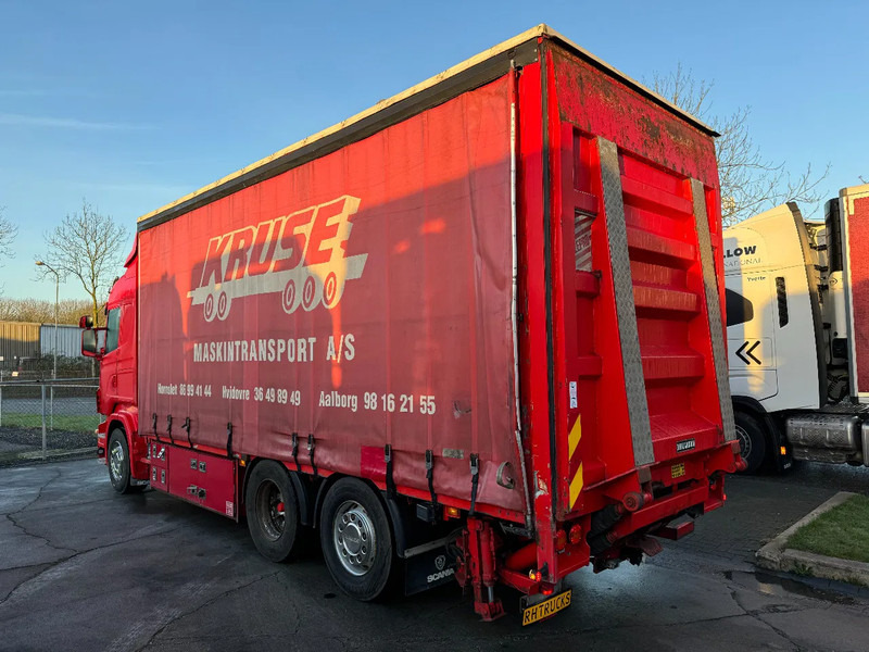 Camion à rideaux coulissants Scania R480 6X2 BIG LOAD LIFT DHOLLANDIA ONLY 550.769 KM: photos 8
