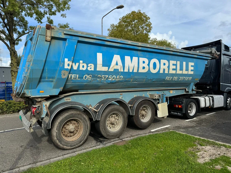 TURBO'S HOET KIPPER - 3 AXLE BPW + LIFTING AXLE + FULL ALU - Semi-remorque benne: photos 5 TURBO'S HOET KIPPER - 3 AXLE BPW + LIFTING AXLE + FULL ALU - Semi-remorque benne: photos 5