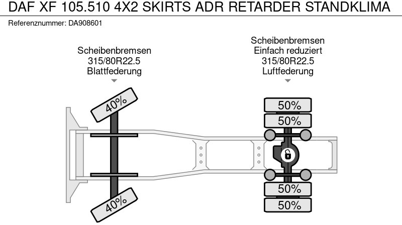 Crédit-bail de DAF XF 105.510 4X2 SKIRTS ADR RETARDER STANDKLIMA DAF XF 105.510 4X2 SKIRTS ADR RETARDER STANDKLIMA: photos 14 Crédit-bail de DAF XF 105.510 4X2 SKIRTS ADR RETARDER STANDKLIMA DAF XF 105.510 4X2 SKIRTS ADR RETARDER STANDKLIMA: photos 14