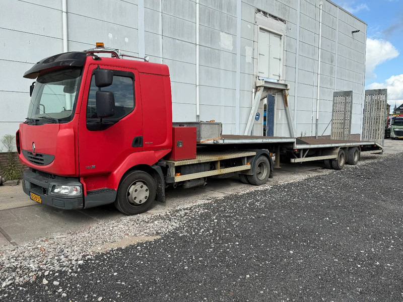 Renault Midlum 180 EURO 5 + KUIPHUIS K20 WITH RAMPS AND WINCH ON REMOTE CNTRL - Tracteur routier: photos 1 Renault Midlum 180 EURO 5 + KUIPHUIS K20 WITH RAMPS AND WINCH ON REMOTE CNTRL - Tracteur routier: photos 1