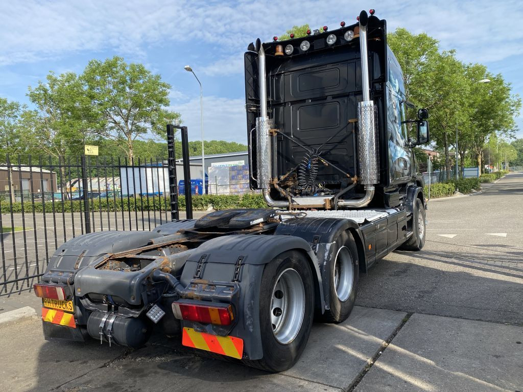 Tracteur routier Scania T164-580 V8 6X2 + RETARDER + KIEPHYDRAULIEK - EU: photos 6