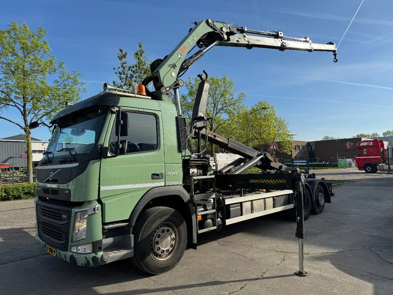 Volvo FM 370 6X2 VDL 21T + HIAB 211 + REMOTE CONTROL - Camion ampliroll, Camion grue: photos 1 Volvo FM 370 6X2 VDL 21T + HIAB 211 + REMOTE CONTROL - Camion ampliroll, Camion grue: photos 1