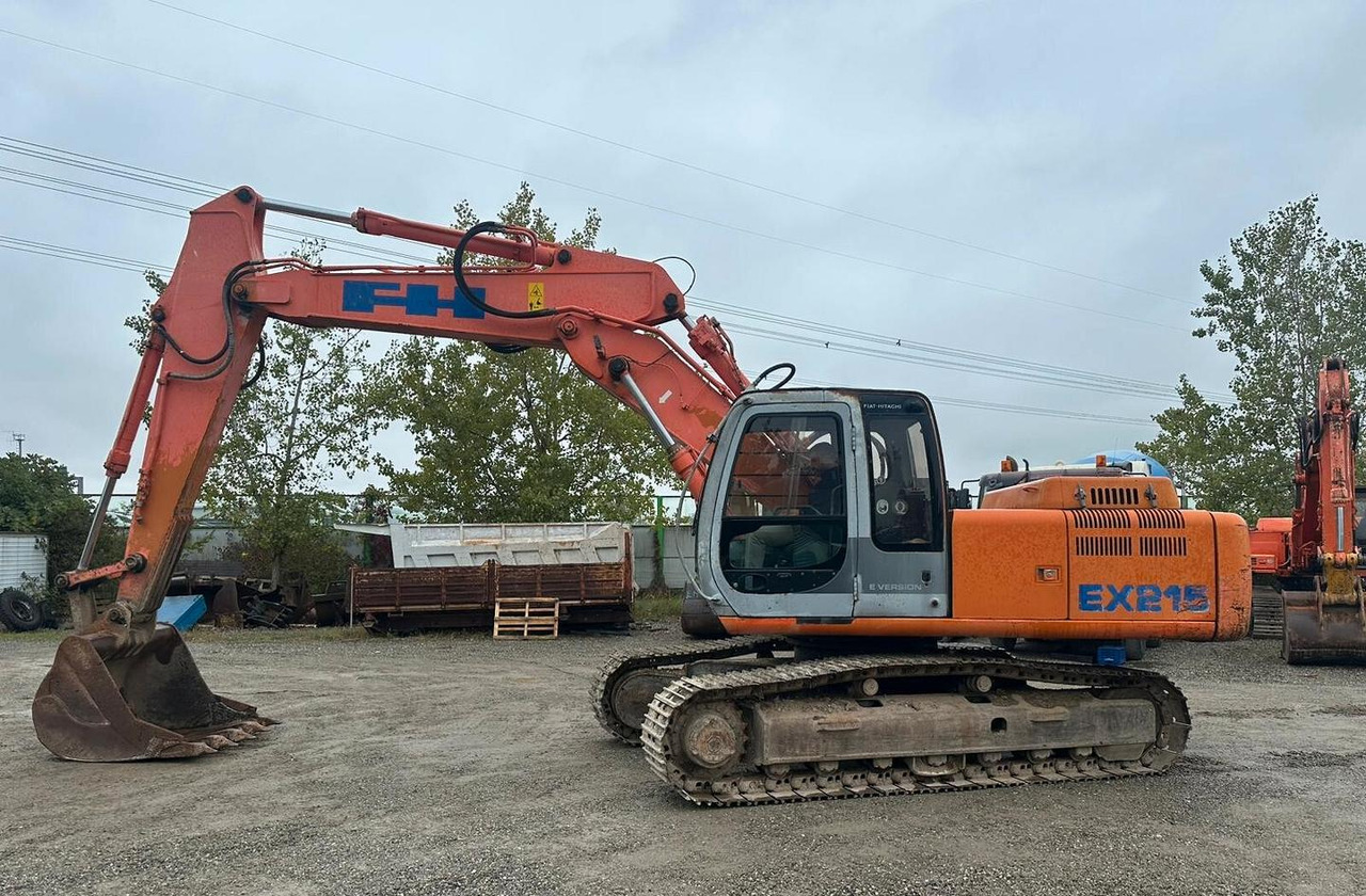Escavatore cingolato Fiat-Hitachi ex 215 - Pelle sur chenille: photos 1 Escavatore cingolato Fiat-Hitachi ex 215 - Pelle sur chenille: photos 1
