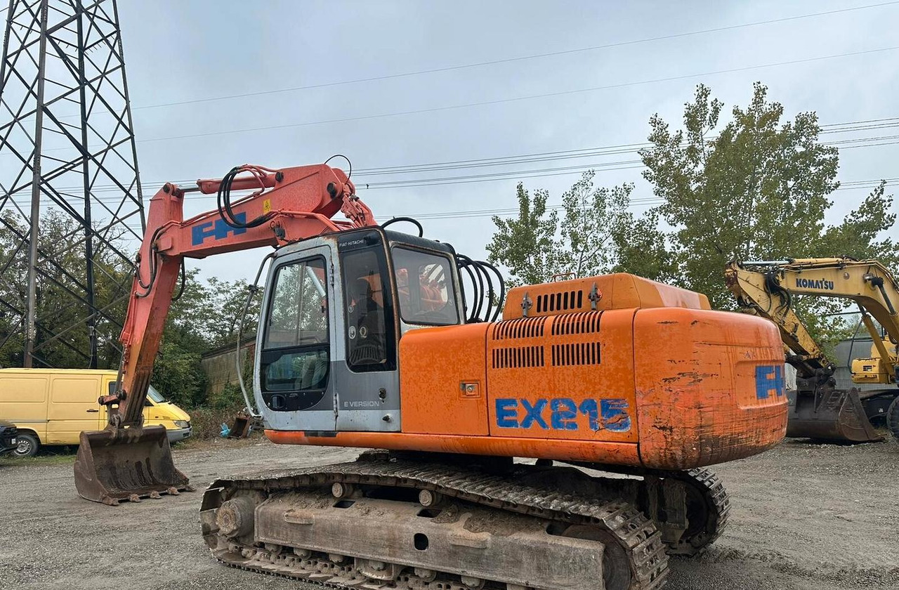 Escavatore cingolato Fiat-Hitachi ex 215 - Pelle sur chenille: photos 5 Escavatore cingolato Fiat-Hitachi ex 215 - Pelle sur chenille: photos 5