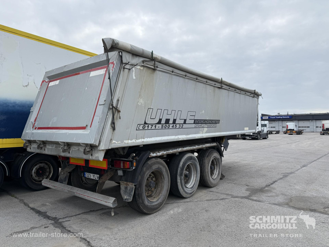 KEMPF Tipper Alu-square sided body 28m³ - Semi-remorque benne: photos 1 KEMPF Tipper Alu-square sided body 28m³ - Semi-remorque benne: photos 1