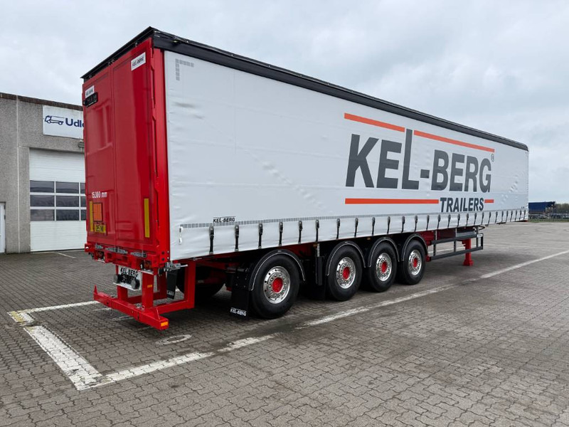KEL-BERG 4-axle Curtainsider/Planenauflieger/Gardintrailer - Semi-remorque rideaux coulissants: photos 3 KEL-BERG 4-axle Curtainsider/Planenauflieger/Gardintrailer - Semi-remorque rideaux coulissants: photos 3