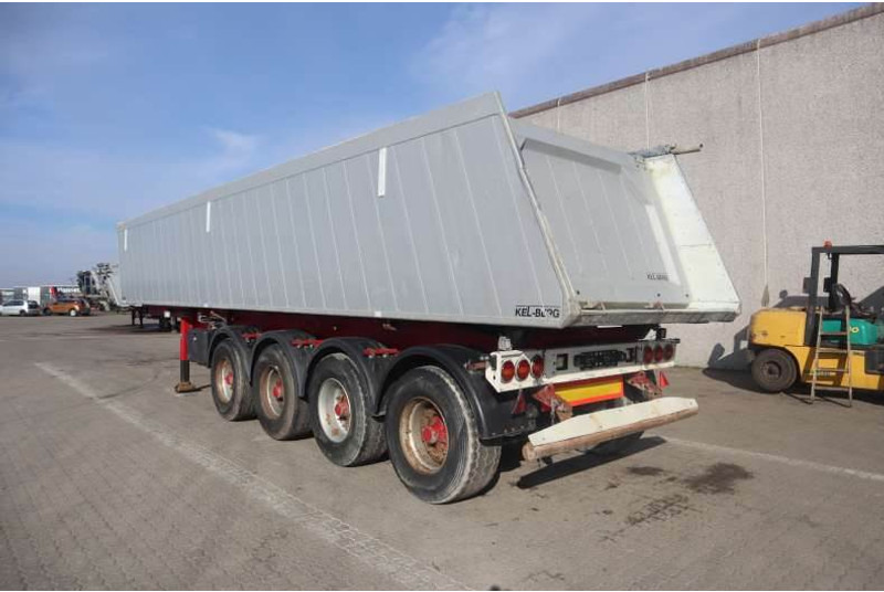 KEL-BERG 4-axle Tipper/Kipper/Tiptrailer 37 m³ - Semi-remorque benne: photos 4 KEL-BERG 4-axle Tipper/Kipper/Tiptrailer 37 m³ - Semi-remorque benne: photos 4