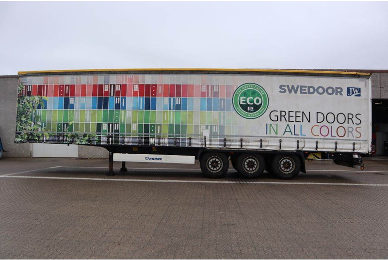 Krone 3 axle curtainside trailer - Semi-remorque rideaux coulissants: photos 4 Krone 3 axle curtainside trailer - Semi-remorque rideaux coulissants: photos 4
