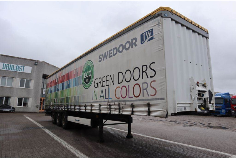 Krone 3 axle curtainside trailer - Semi-remorque rideaux coulissants: photos 2 Krone 3 axle curtainside trailer - Semi-remorque rideaux coulissants: photos 2