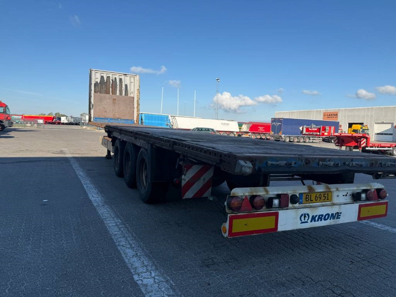Krone Flatbed / Flachbettauflieger / Ladtrailer - Semi-remorque plateau: photos 5 Krone Flatbed / Flachbettauflieger / Ladtrailer - Semi-remorque plateau: photos 5