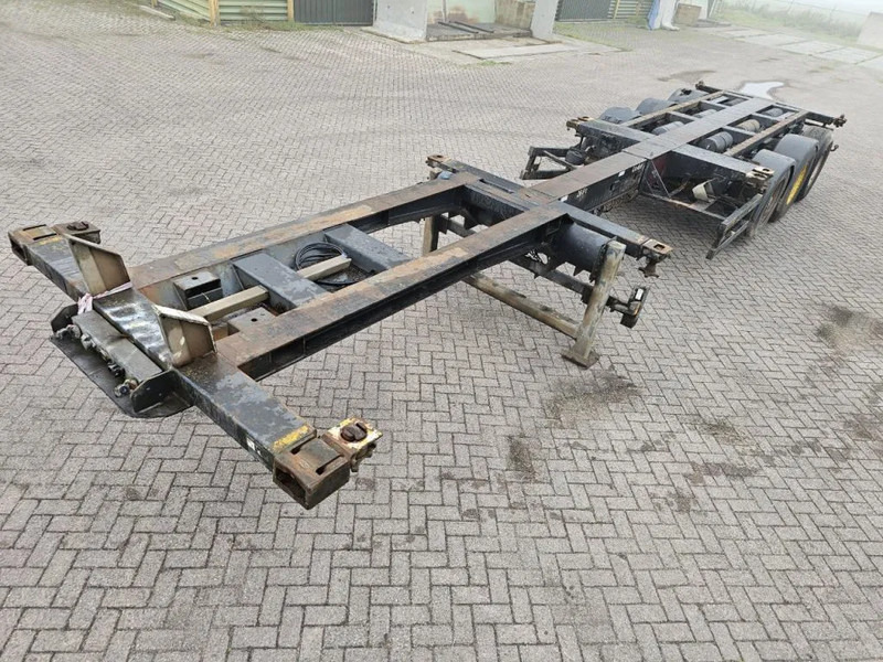 Broshuis MFCC Multi - Lifting axle - 2x20FT / 40FTHC / 45FTHC - Semi-remorque porte-conteneur/ Caisse mobile: photos 1 Broshuis MFCC Multi - Lifting axle - 2x20FT / 40FTHC / 45FTHC - Semi-remorque porte-conteneur/ Caisse mobile: photos 1
