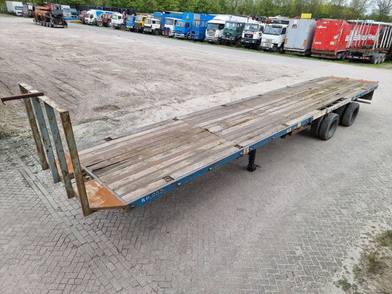 Fruehauf STEELSPRING - Drum - 8 tyres - Semi-remorque plateau: photos 1 Fruehauf STEELSPRING - Drum - 8 tyres - Semi-remorque plateau: photos 1