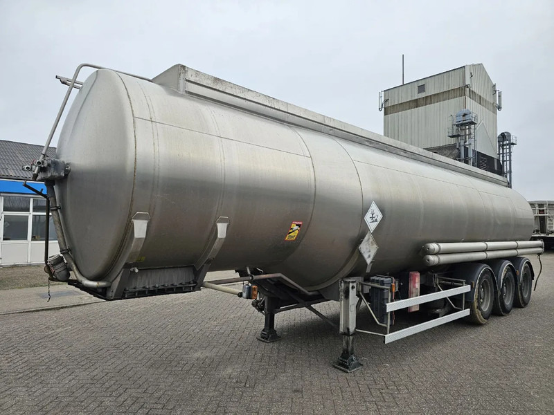 Magyar RVS - INOX - 38.5 M3- 7 Comp. - Semi-remorque citerne: photos 1 Magyar RVS - INOX - 38.5 M3- 7 Comp. - Semi-remorque citerne: photos 1