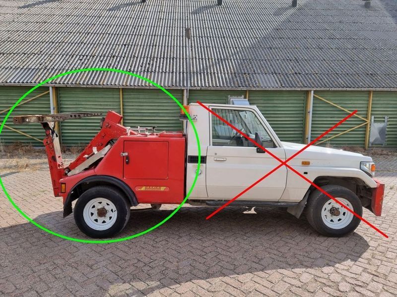 Remorqueuse Toyota JIGE - Tow system - takelsysteem: photos 12