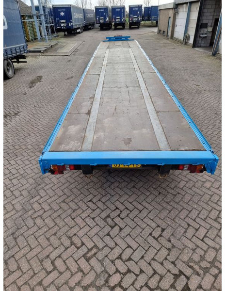 Van Hool 13.60 M LONG - 1 M HIGH - SUPER SINGLE TIRES - DRUM BRAKES - Remorque plateau: photos 5 Van Hool 13.60 M LONG - 1 M HIGH - SUPER SINGLE TIRES - DRUM BRAKES - Remorque plateau: photos 5